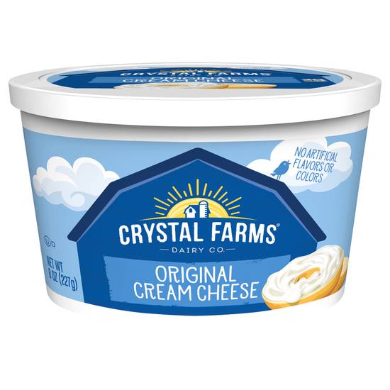 Crystal Farms Original Cream Cheese (8 oz)