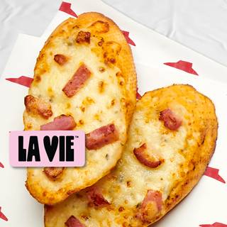 2 pains à l'ail Croq-Monsieur La Vie™ 🌿 (Nouveau)