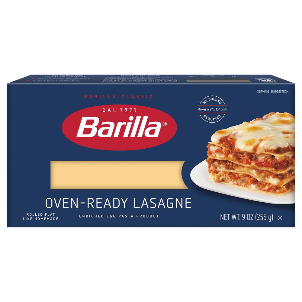 Barilla Oven-Ready Lasagne (9 oz)