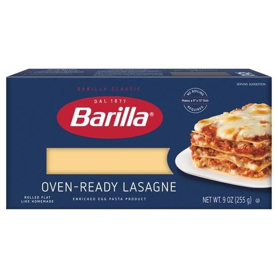 Barilla Oven-Ready Lasagne