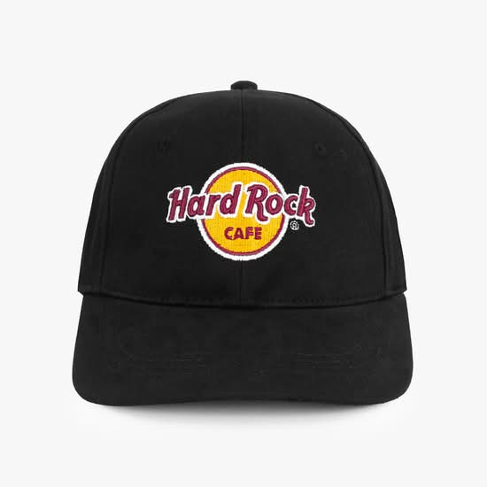 Hard Rock Black Logo Hat