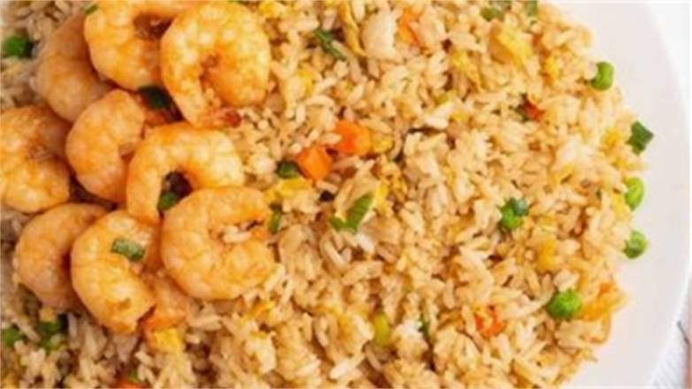 F2.Shrimp Fried Rice-虾炒饭