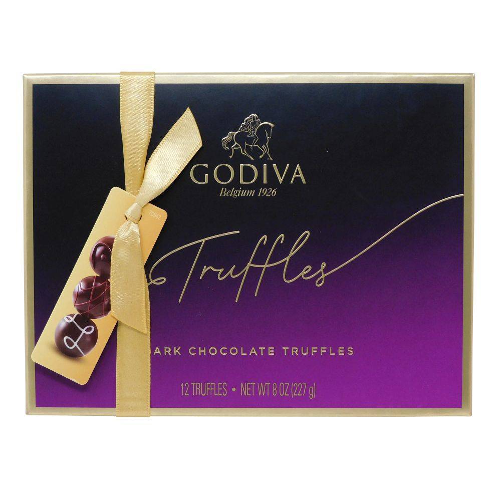 Godiva Dark Chocolate Truffles (8 oz, 12 ct)