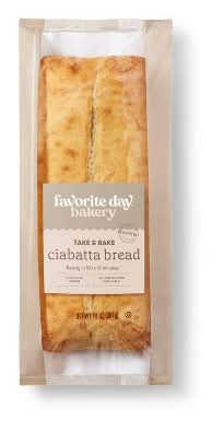 Favorite Day Take & Bake Ciabatta Bread (14 oz)