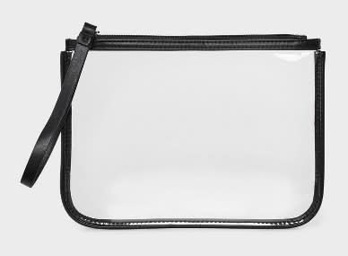 A New Day Clear Pouch Wristlet