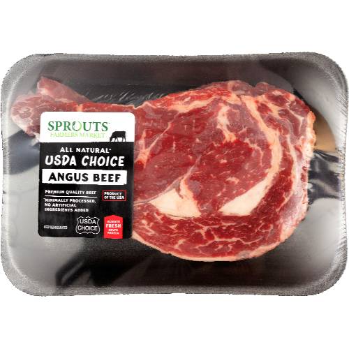 Sprouts Fresh Boneless Angus Beef Ribeye Steak (Avg. 0.85lb)