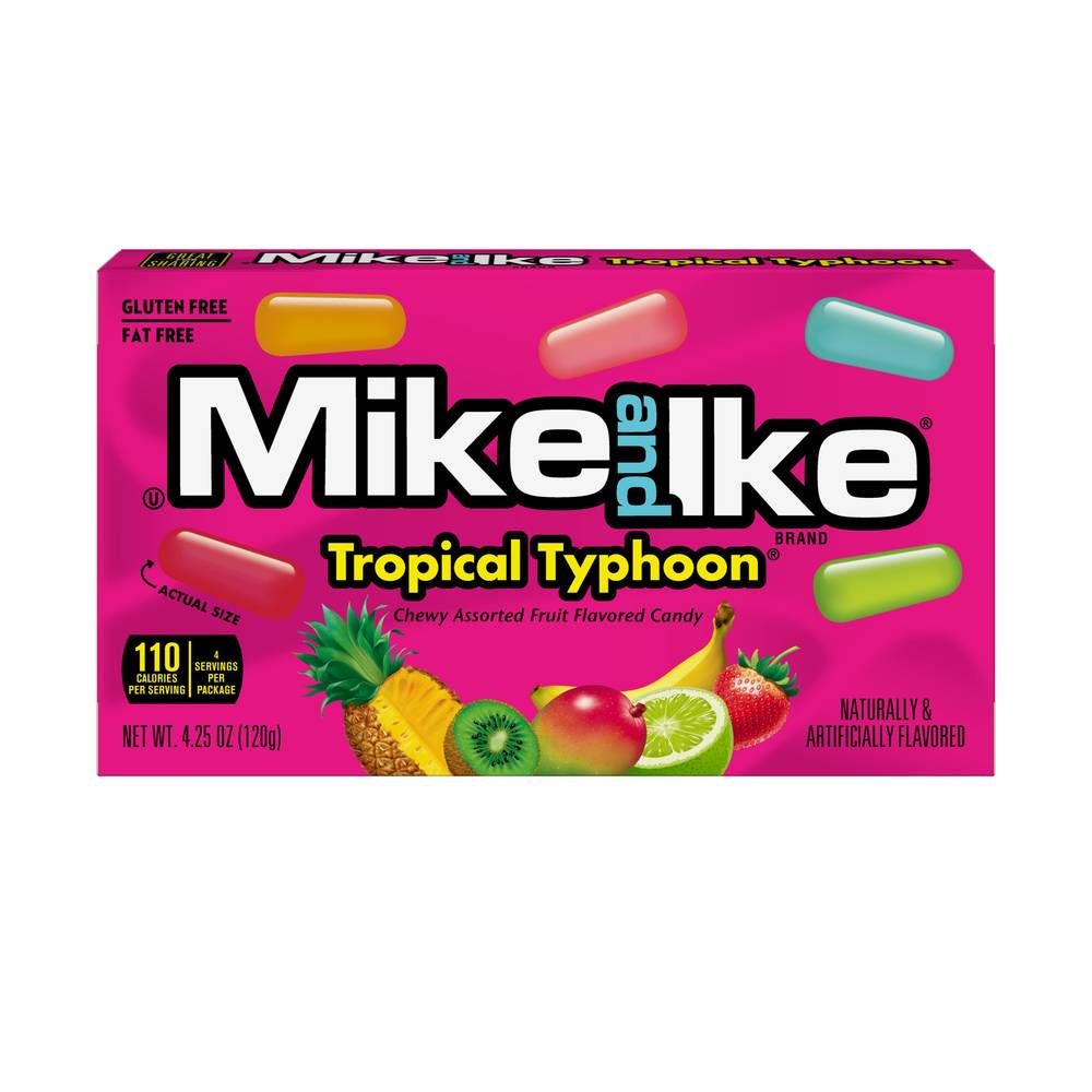 Mike and Ike Tropical Typhoon Theater Box, 4.25 oz