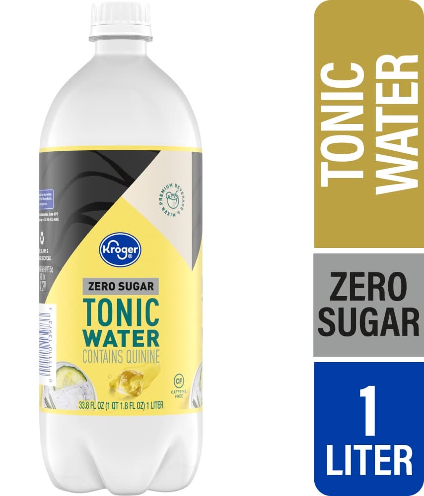 Kroger Zero Sugar Tonic Water (33.8 fl oz)