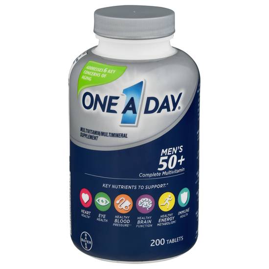 One a Day Mens 50+ Multivitamin (200 ct)
