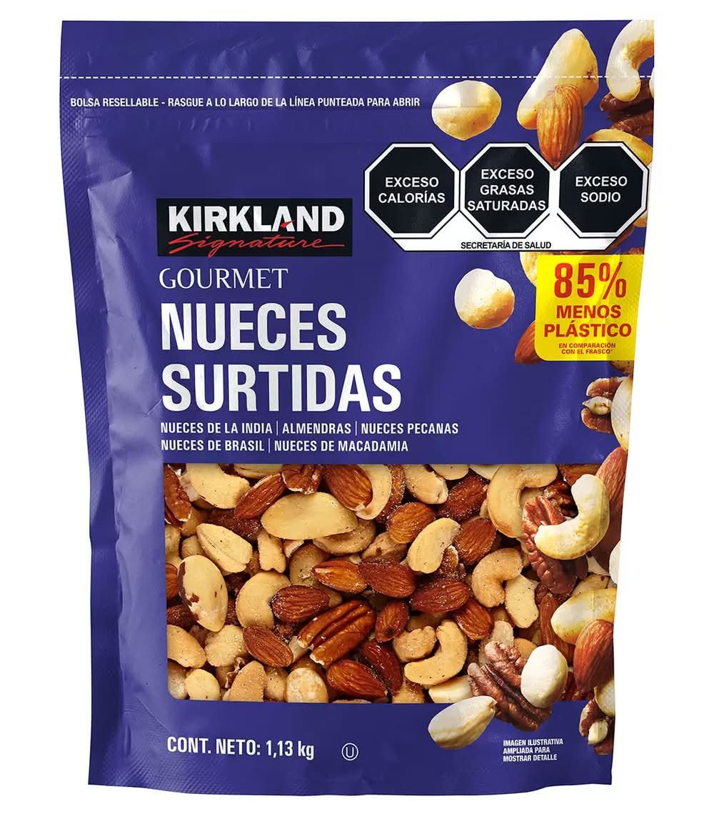 Kirkland Signature · Extra fancy nueces surtidas saladas (1,13 kg)