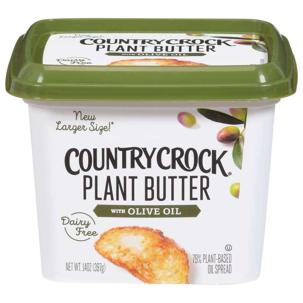 Country Crock Dairy Free Plant Butter With Olive Oil (14 oz)