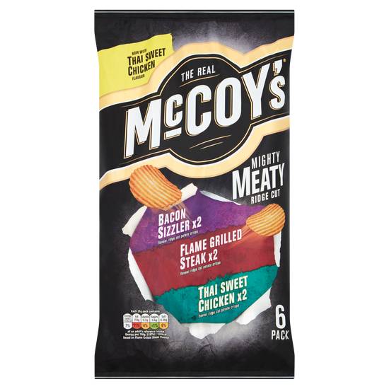 McCoy's Mighty Meaty (6x25g packs)