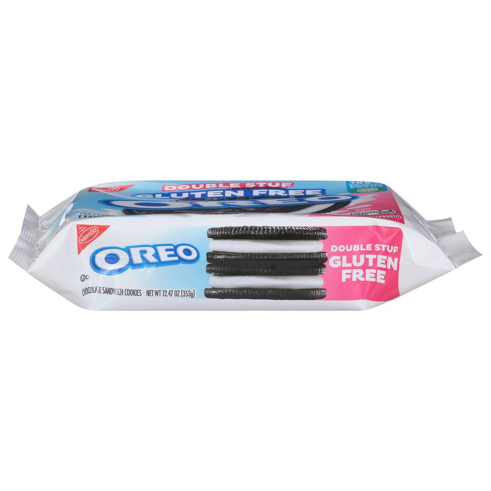 Nabisco Double Stuff Gluten Free Oreo Sandwich Cookies (chocolate)