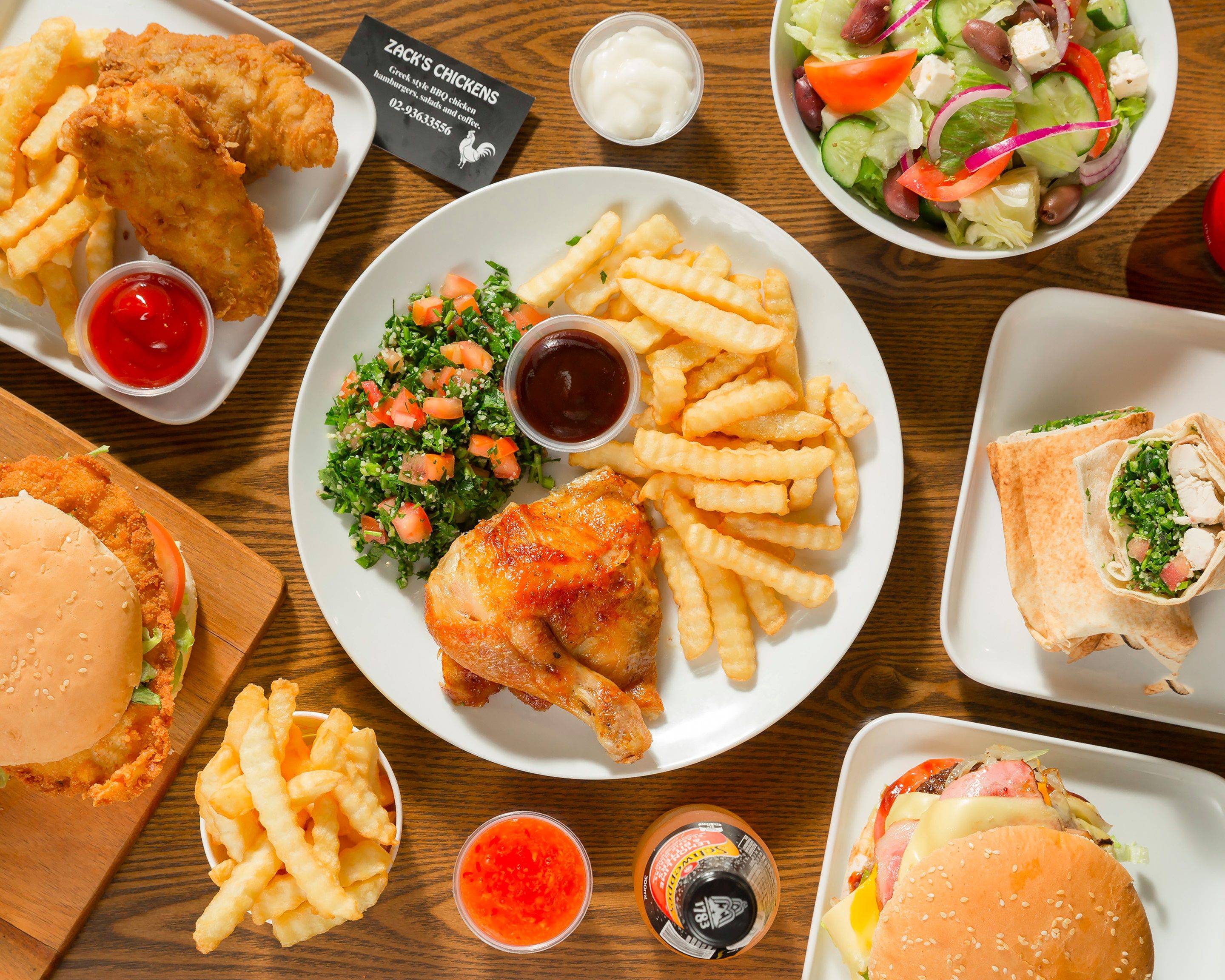 Order Zack's Chicken | Menu & Prices | Sydney Delivery | Uber Eats