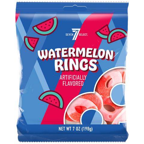7-Select Gummi Rings (watermelon)