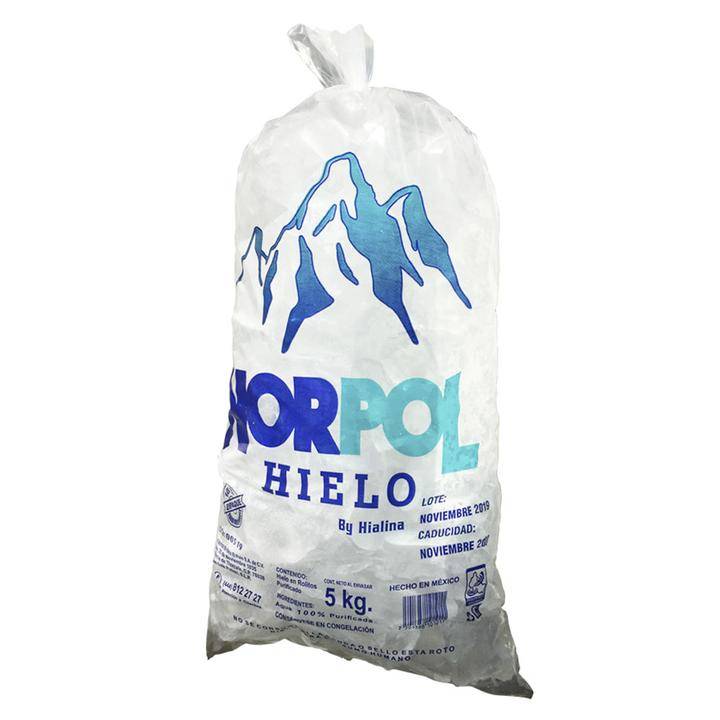 Norpol hielo purificado en bolsa (5 kg)