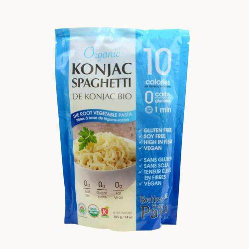 Better Than Noodles · Konjac organic spaghetti - Spaghetti de konjac bio (385 g - 385g)
