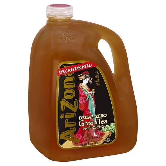 Arizona Decaf-Zero Green Tea With Ginseng (128 fl oz)