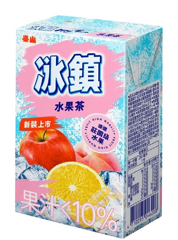 泰山冰鎮水果茶-250ml <250ml毫升 x 1 x 6Bottle瓶>