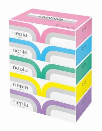 ネピアプレミアムソフト ティッシュ - 180組5コパック (x 5)