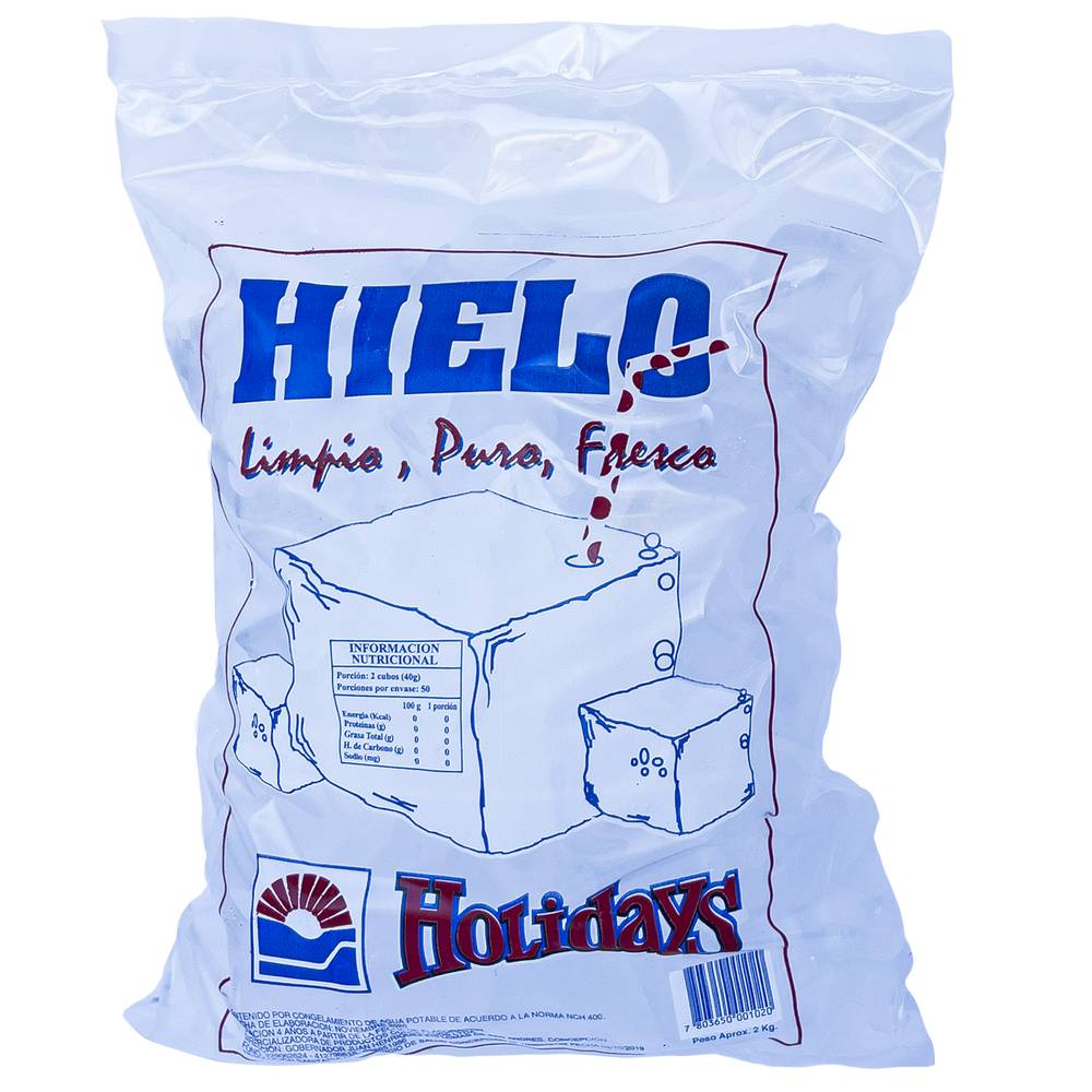 Holidays hielo (2 kg)