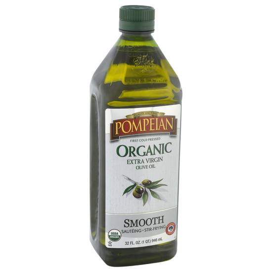Pompeian Organic Smooth Extra Virgin Olive Oil (32 fl oz)