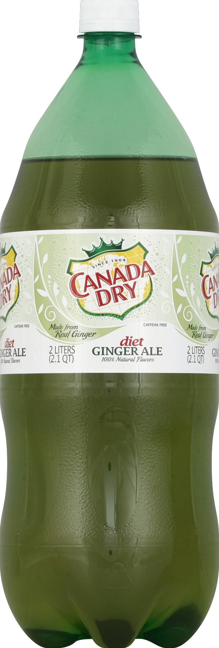 Canada Dry Zero Sugar Ginger Ale Soda (2 L)