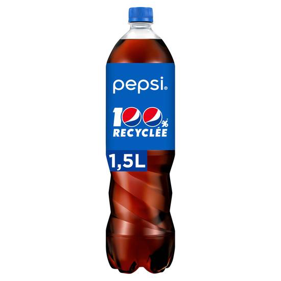Pepsi - Boisson gazeuse rafraîchissante aux extraits (1.5 L)
