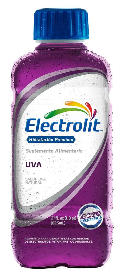 Bebida Hidratante Electrolit sabor Uva 625 ml