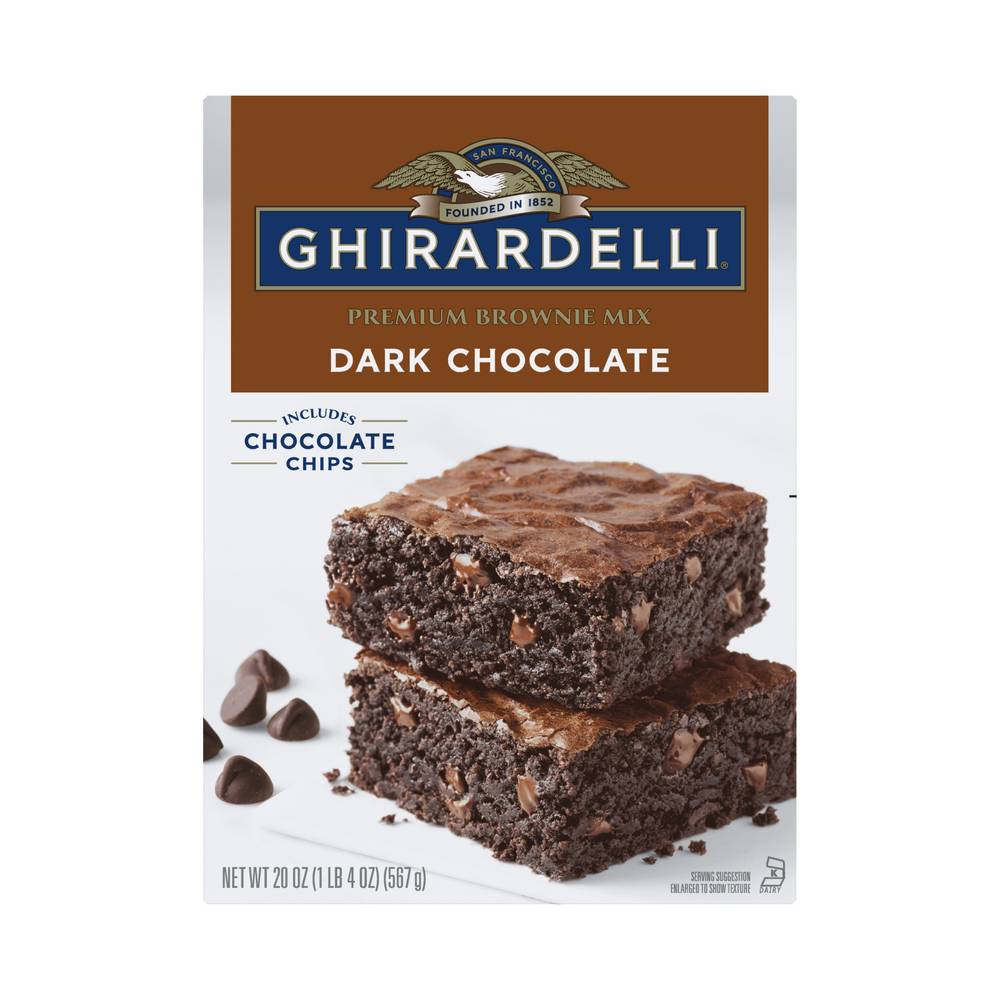 Ghirardelli Dark Chocolate Premium Brownie Mix (1.25 lbs)