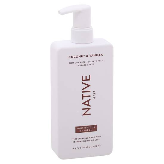 Native Coconut & Vanilla Moisturizing Shampoo (16.5 fl oz)
