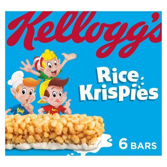 Kellogg's Rice Krispies Cereal Bars 6 Pack