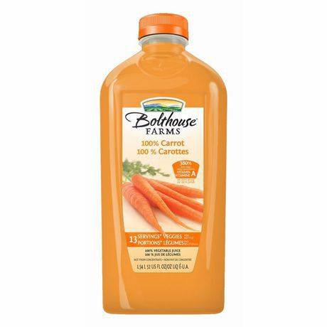 Bolthouse farms jus 100 % carottes (1,54°l) - 100% carrot juice (1.54 l)