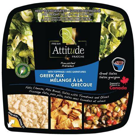 Fresh Attitude Greek Mix Single Kit (classic greek salad.)