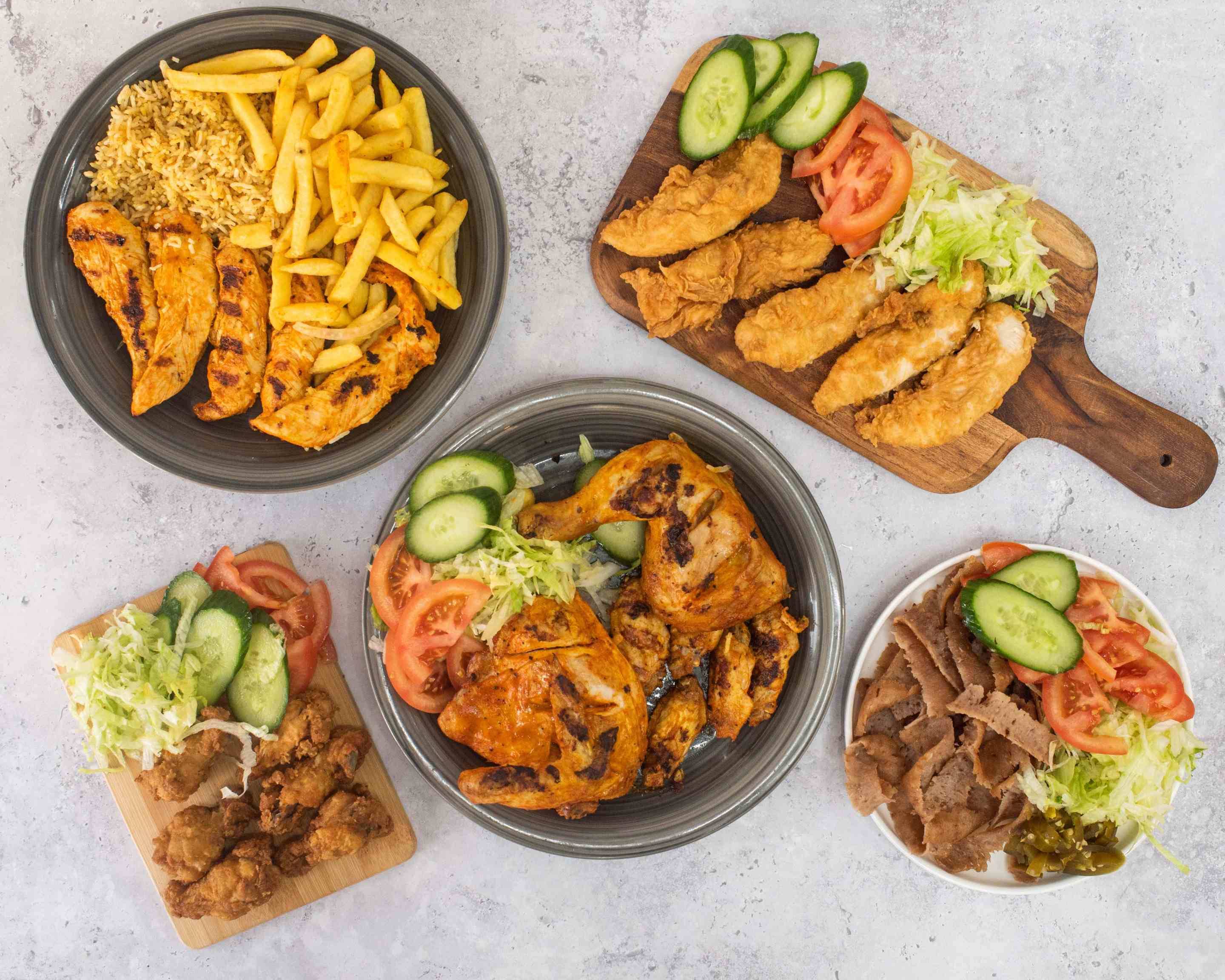 Queens Peri Peri (Wigston) Menu Takeaway in Leicester Delivery menu