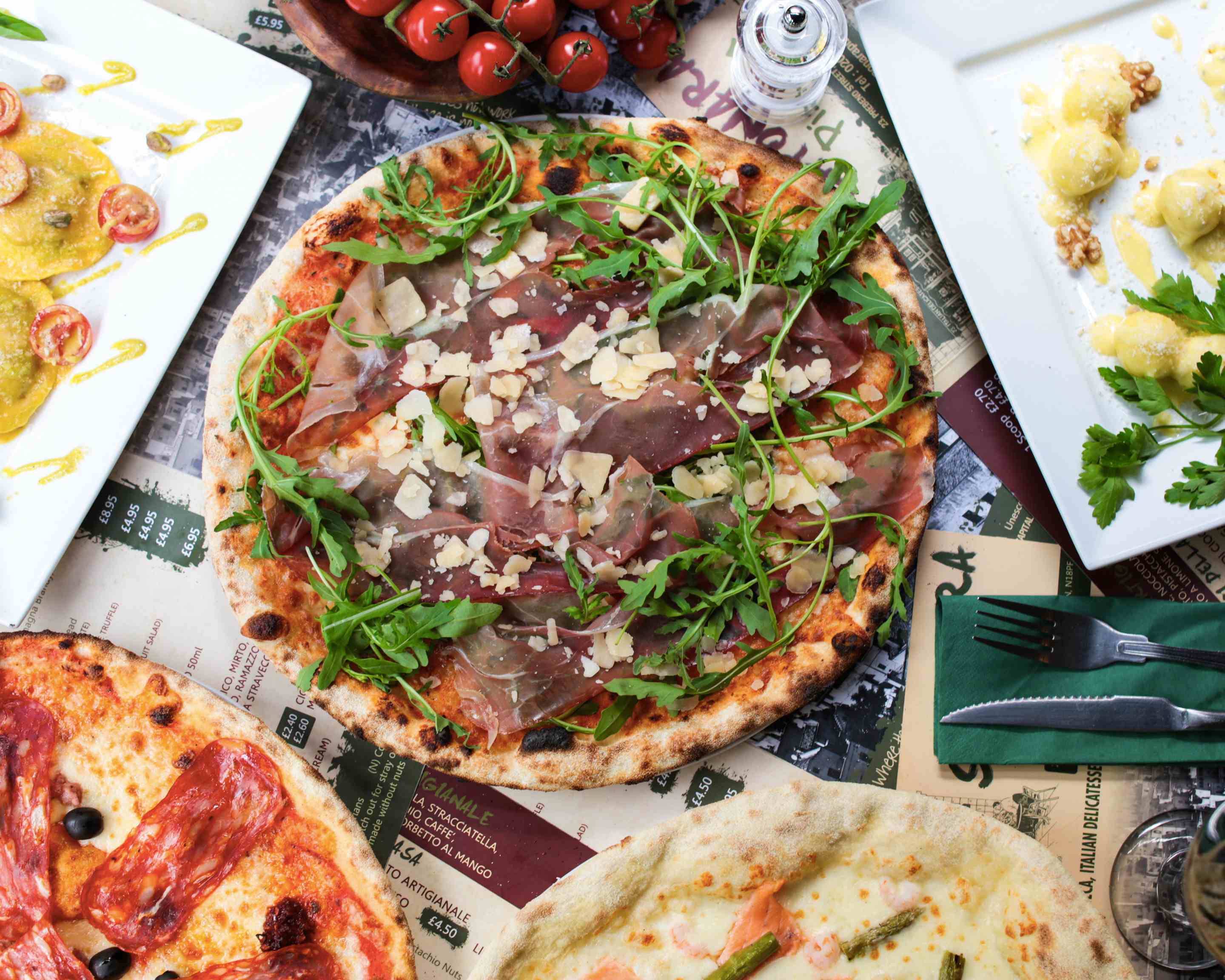 Saponara Pizzeria Menu - Takeaway in London | Delivery Menu & Prices | Uber  Eats