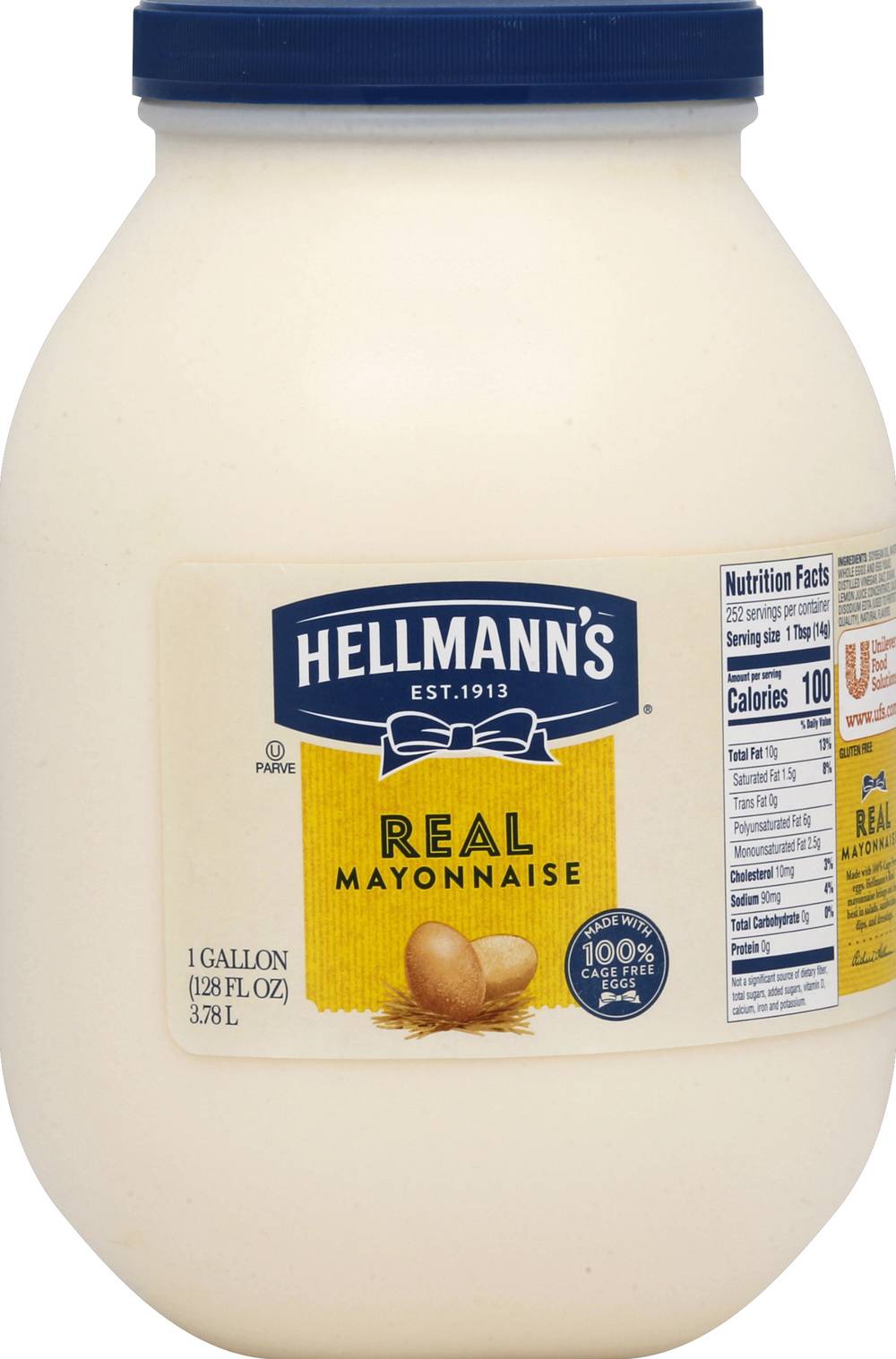 Hellmann's Real Mayonnaise (128 fl oz)