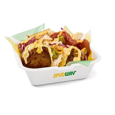 Rotisserie-Style Chicken & Cheese Jacket Potato