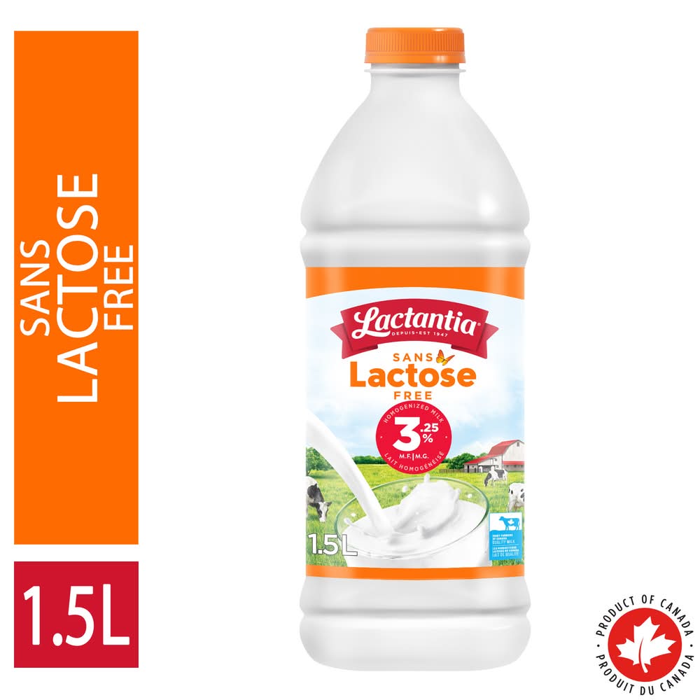 Lactantia 3.25% Lactose Free Milk (2 L)