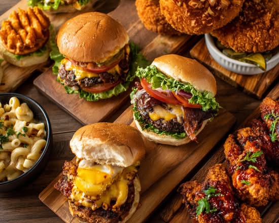 BURGER NOIRE @ Square Pizza Corner