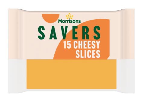 Morrisons Savers Cheesy Slices (15 pack)