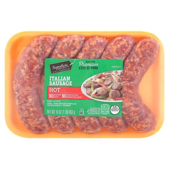 Signature Select Hot Italian Sausage