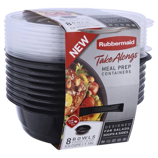Rubbermaid Take Alongs Meal Prep Containers (8 ct)