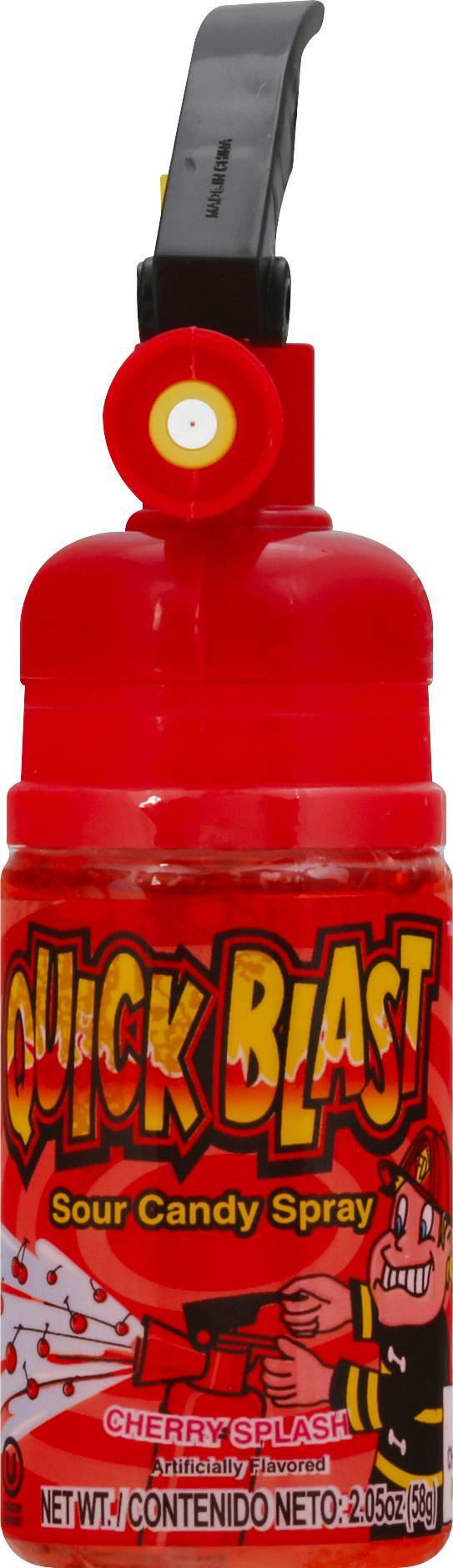 Quick Blast Sour Cherry Splash Candy Spray