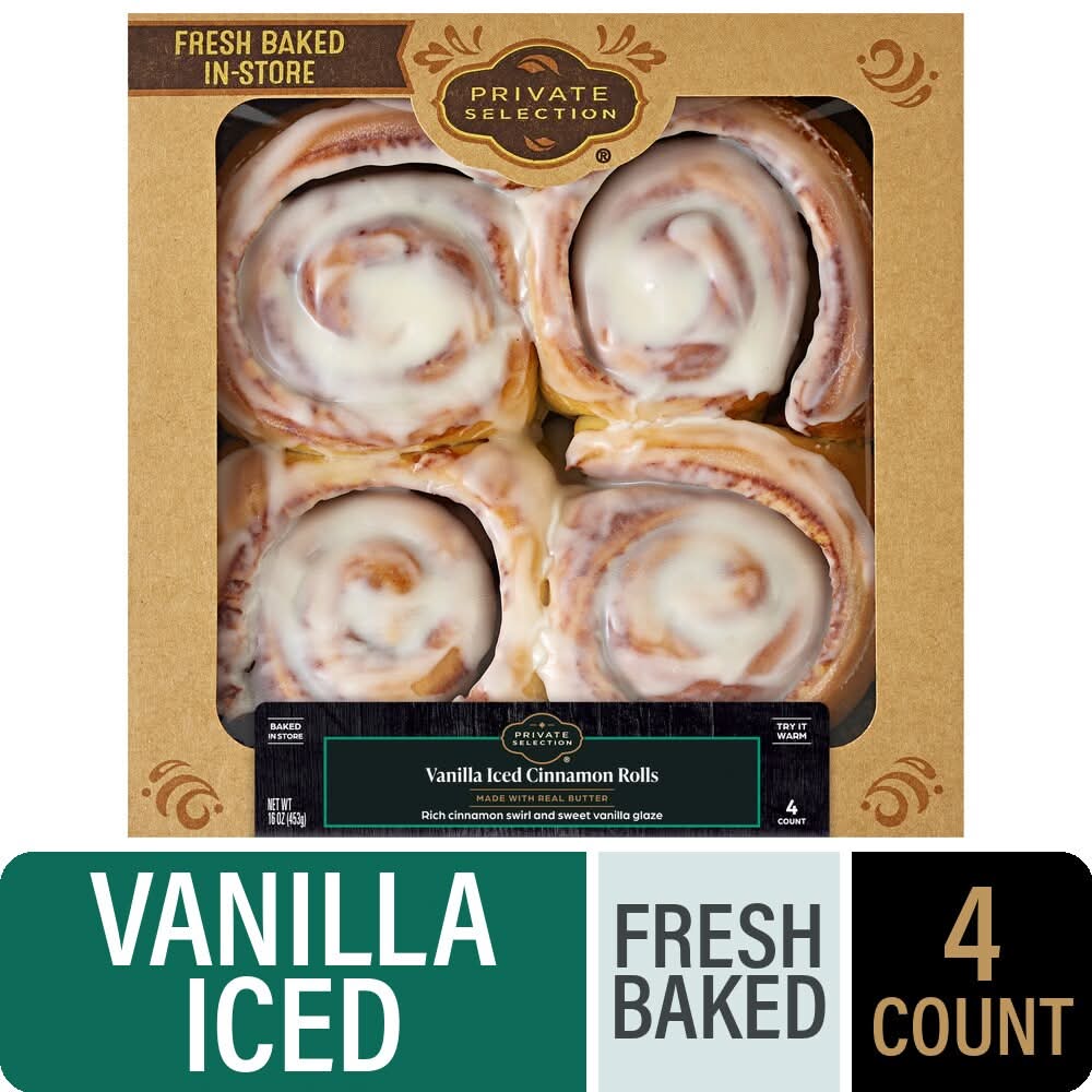 Private Selection® Vanilla Iced Cinnamon Rolls