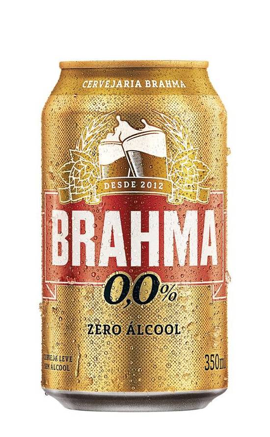 Brahma cerveja zero álcool (350 ml)