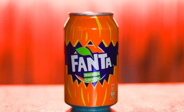 Lata Fanta Naranja
