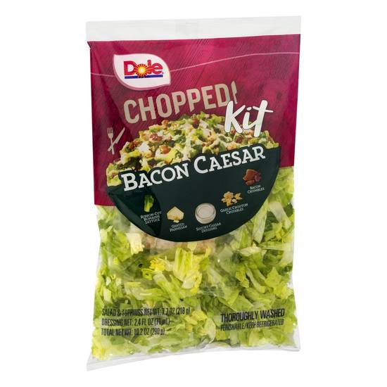 Dole Chopped Bacon Caesar Salad Kit (1 kit)