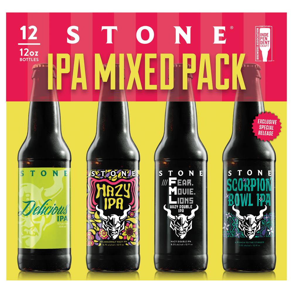 Stone Ipa Mixed Beer pack (12 x 12 oz)