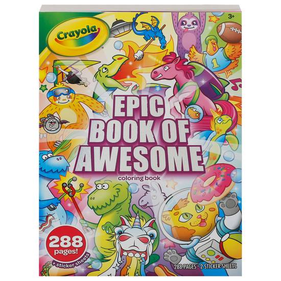 Crayola Epic Adventure Coloring Book